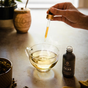 Lions Mane tincture with cup